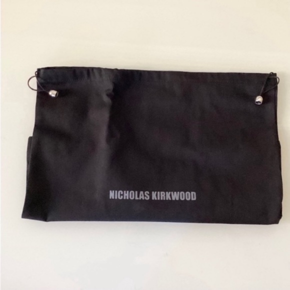 Nicholas Kirkwwod Black Shoe Dust Bag - Picture 2 of 2